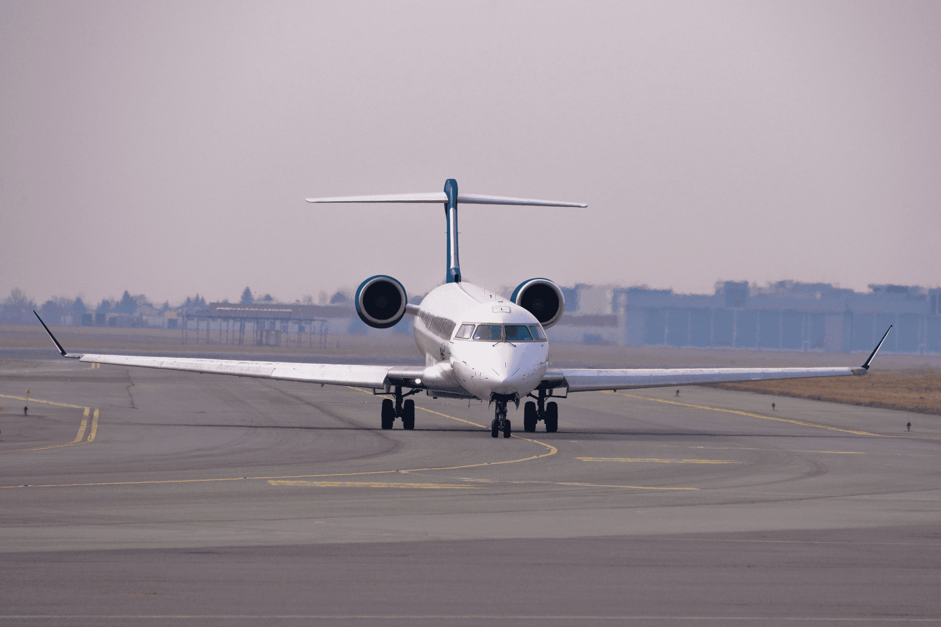 New aircraft model flying in the sky